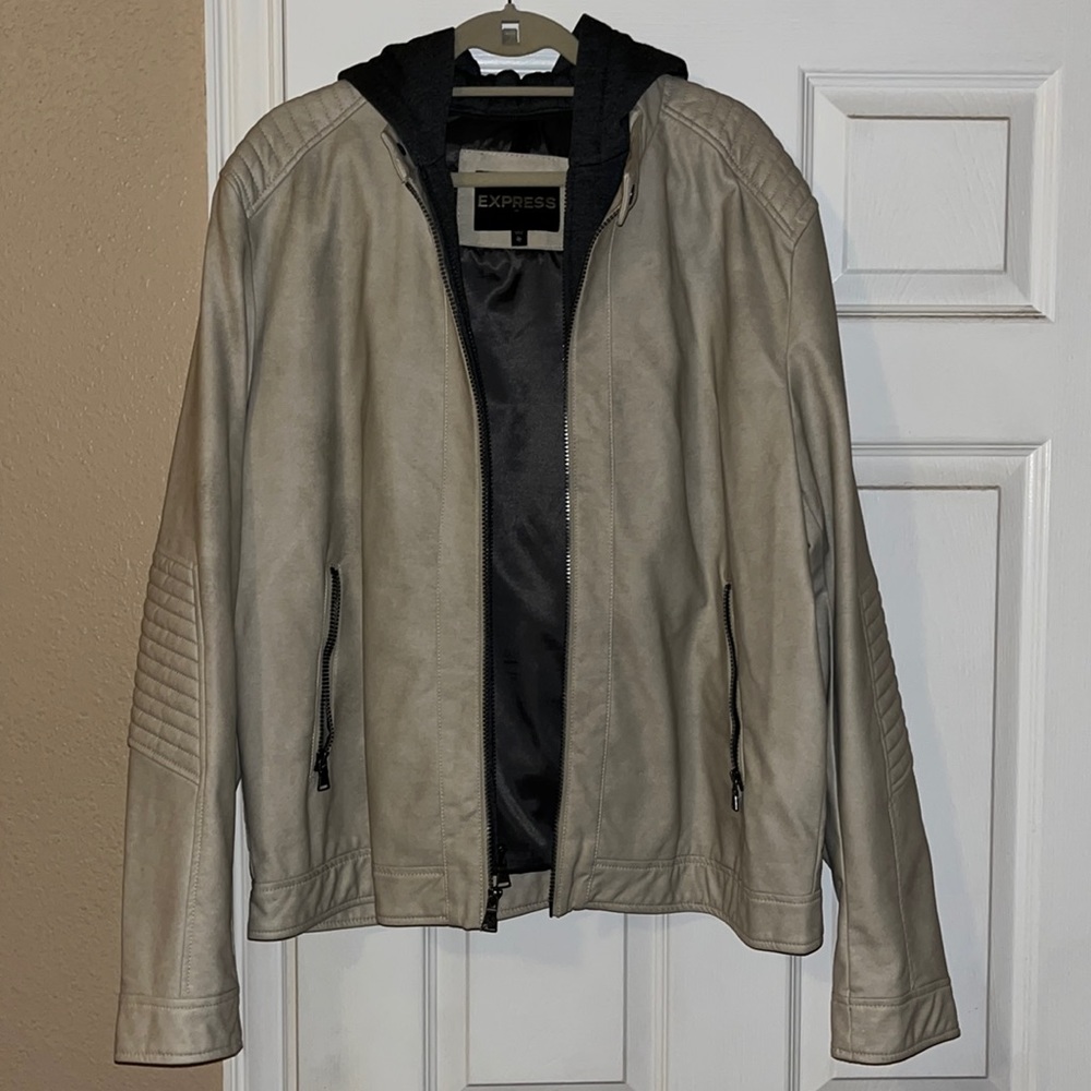 Never worn, no tags, Express jacket with sewn-in hoodie